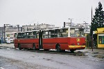 Ikarus 280.26 #698 MZK Jelenia Góra; dw. PKP Jelenia Góra 03.03.2003